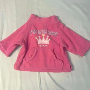 The Children's Place -  long sleeve pullover fleece sweater. Size 0-3 months